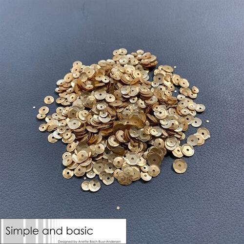 Simple and Basic Sequins SBS103 - Gold