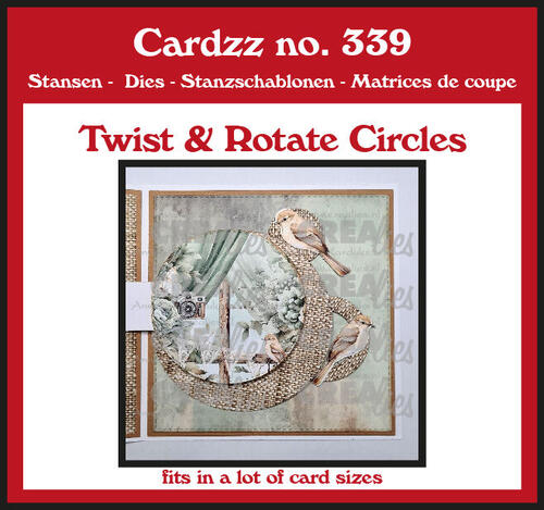 Crealies Dies Cardzz 339 -Twist & Rotate Circles