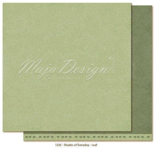 Maja Design - Shades of Everyday - 12x12" Monochromes Leaf