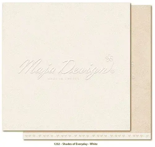 Maja Design - Shades of Everyday - 12x12" Monochromes White