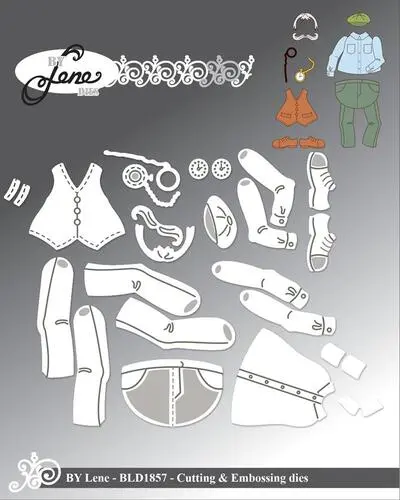 By Lene dies BLD1857 - Accessories for #BLD1856