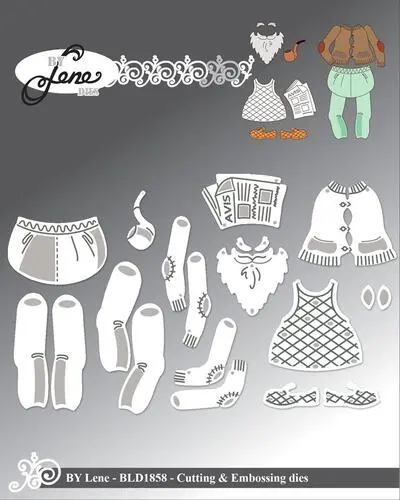 By Lene dies BLD1858 - Accessories for #BLD1856