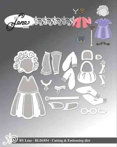 By Lene dies BLD1854 - Accessories for #BLD1853