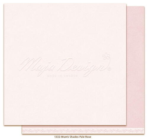Maja Design - Mum's - 12x12" Monochromes Pale Rose