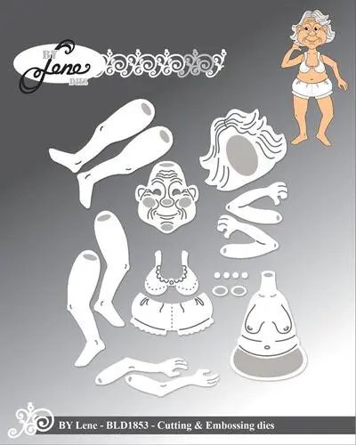 By Lene dies BLD1853 - A senior citizen woman