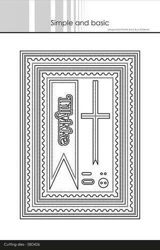 Simple and Basic die SBD426 - Base frames - 12,7x17,8cm