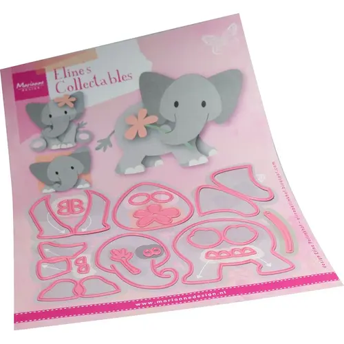 Forudbestilling: Marianne Design COL1535 - Eline's Baby Elephant