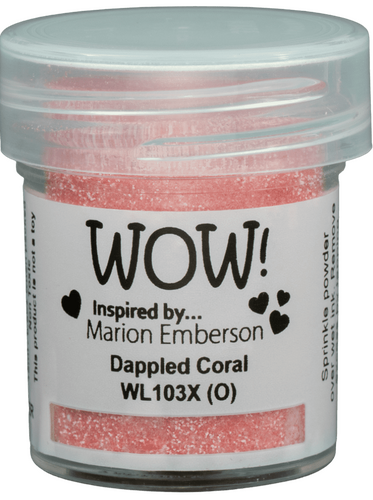 WOW! Embossing Powder Dappled Coral