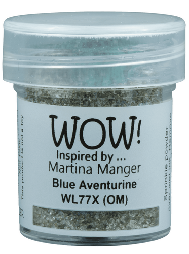 WOW! Embossing Powder Blue Aventurine