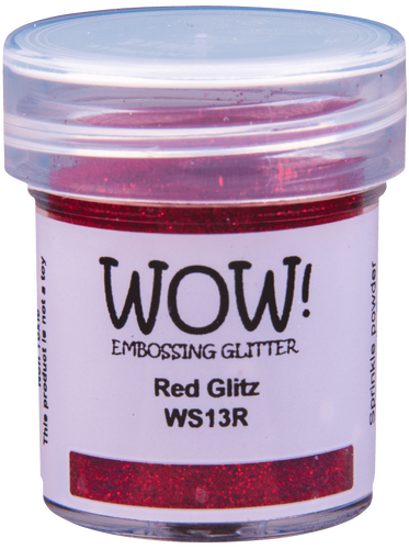 WOW! Embossing Glitters - Red Glitz