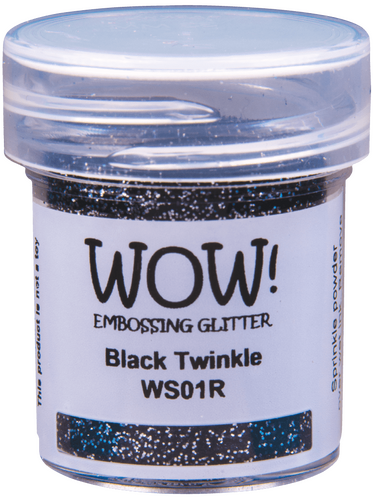 WOW! Embossing Glitters - Black Twinkle