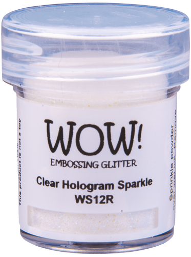 WOW! Embossing Glitters - Clear Hologram Sparkle