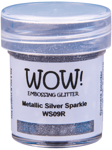 WOW! Embossing Glitters - Metallic Silver Sparkle