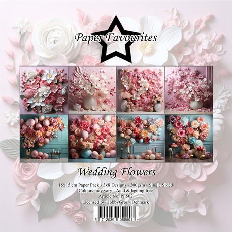 Paper Favourites 15x15 PF502 Wedding Flowers