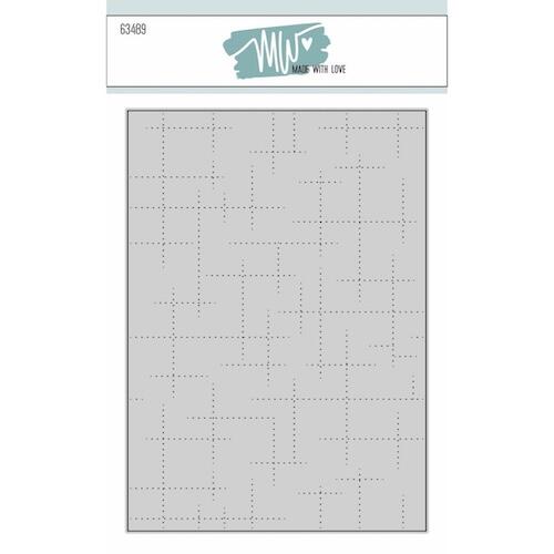 Made with Love dies 63489 - Crossed Lines