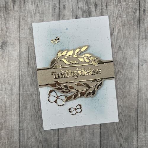 Made with Love dies 63489 - Crossed Lines