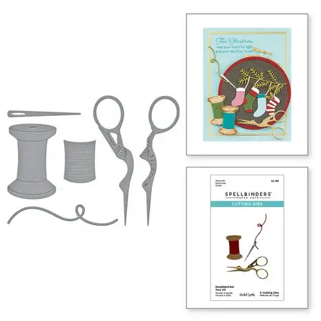 Spellbinders dies - Needleworker Tool Kit (S2-381)