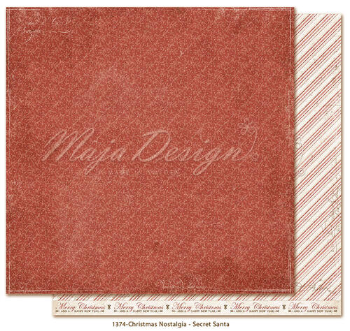 FORUDBESTILLING: Maja Design - Christmas Nostalgia - 12x12" Collection Pack