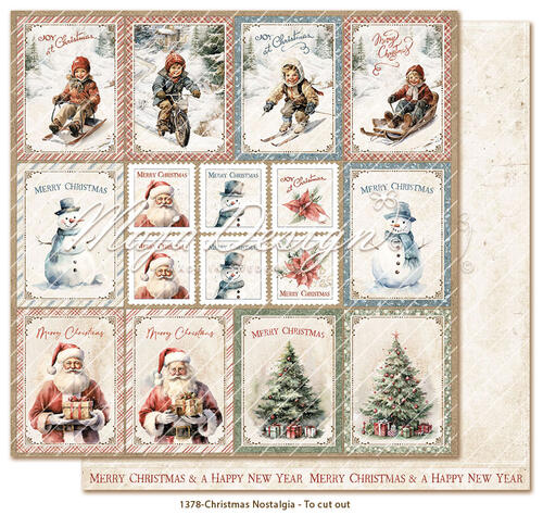 FORUDBESTILLING: Maja Design - Christmas Nostalgia - 12x12" Collection Pack