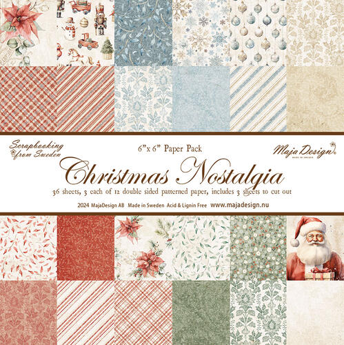 Maja Design - Christmas Nostalgia - 6x6" Collection Pack