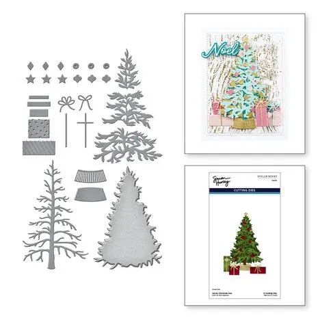 Spellbinders die - Classic Christmas Tree (S5-665)