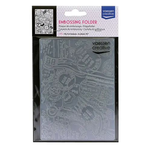 Vaessen Creative Embossing Folder - Passport