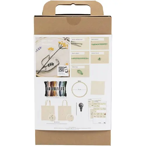 Start DIY Kit - Broderi Blomster