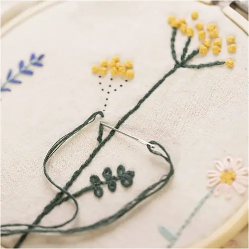 Start DIY Kit - Broderi Blomster