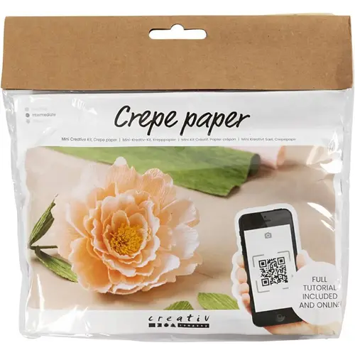 DIY Mini Kit - Crepepapir Pæon