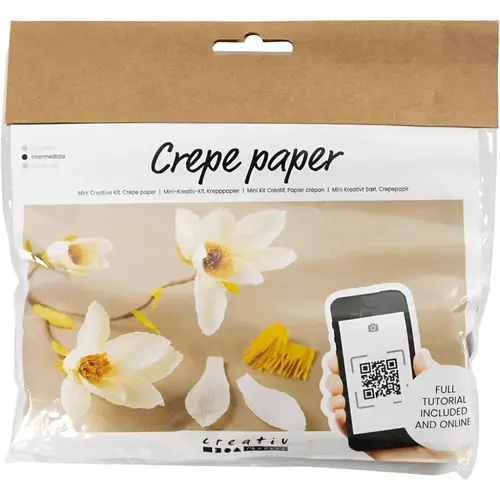 DIY Mini Kit - Crepepapir Magnoliagren