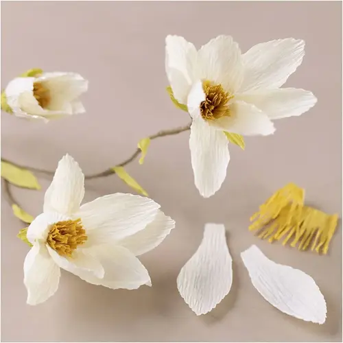 DIY Mini Kit - Crepepapir Magnoliagren