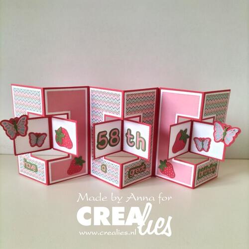 Crealies Dies Cardzz 342 - Multi Spinner + Carousel Card Square