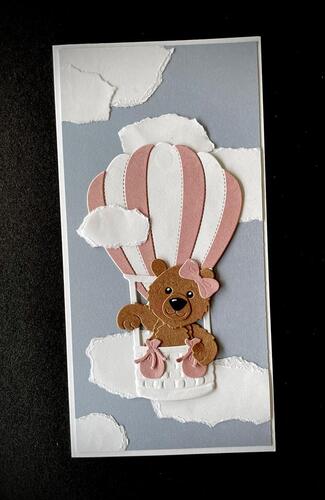 By Lene dies BLD1784 - Hot Air balloon