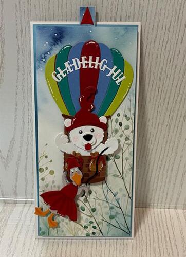 By Lene dies BLD1784 - Hot Air balloon