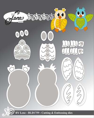 By Lene dies BLD1759 - Owls
