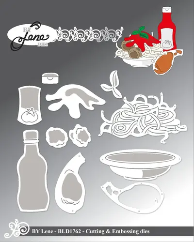 By Lene dies BLD1762 - Spaghetti