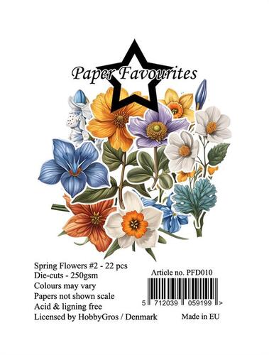 Paper Favourites Die-Cuts PFD010 - Spring Flowers 2
