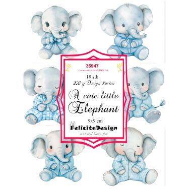 Toppers a Cute little elephant