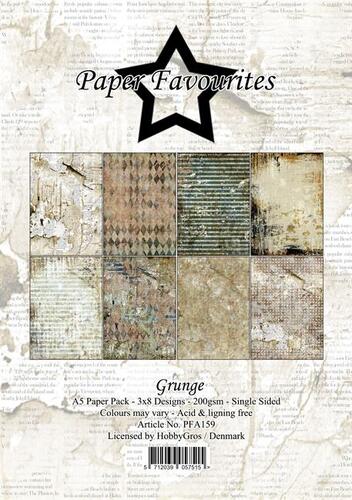 Paper Favourites Paper Pack PFA159 - Grunge