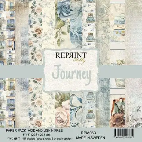 Forudbestilling: Reprint - Journey 8x8 Inch Paper Pack
