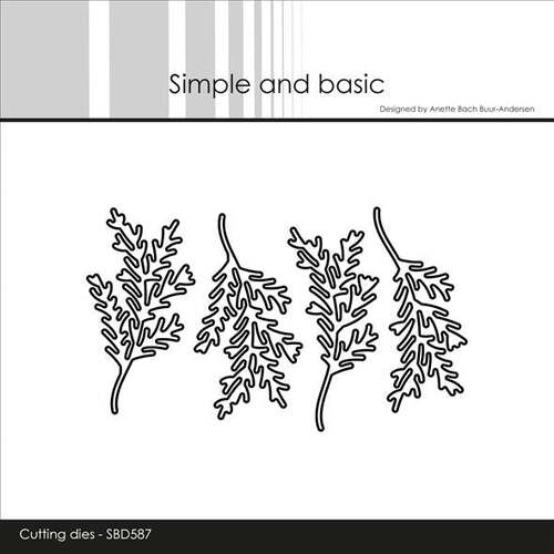 Simple and Basic die SBD587 - Branches