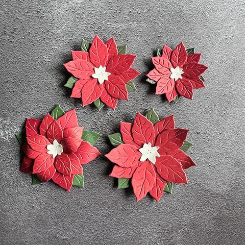 Simple and Basic die SBD597 - Poinsettia
