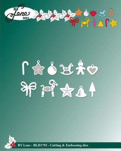 By Lene dies BLD1793  - Small Ornaments