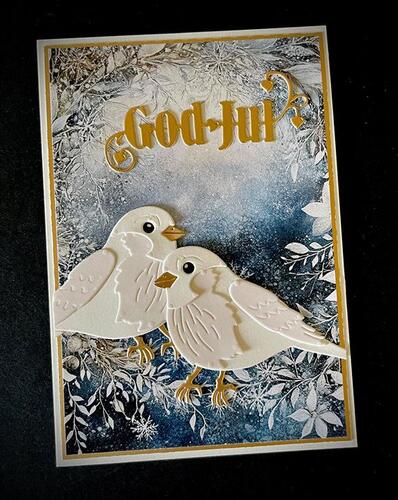 By Lene dies BLD1795 - Christmas Robin