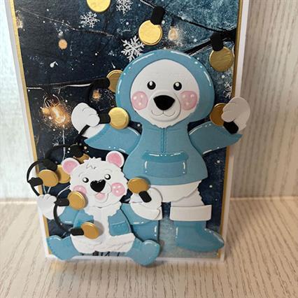 By Lene dies BLD1788 - Baby Ice Bear