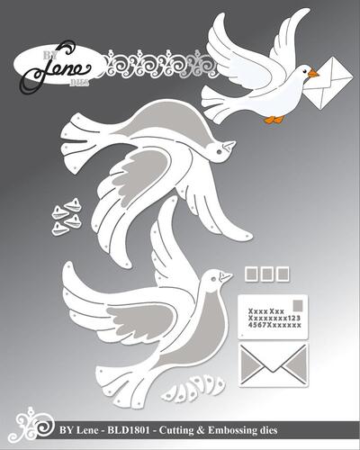 By Lene dies BLD1801 - Carrier Pigeon