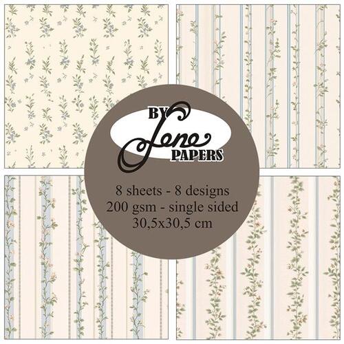 BY Lene Paperpad BLP371 -  Nostalgic Wallpaper 30,5X30,5