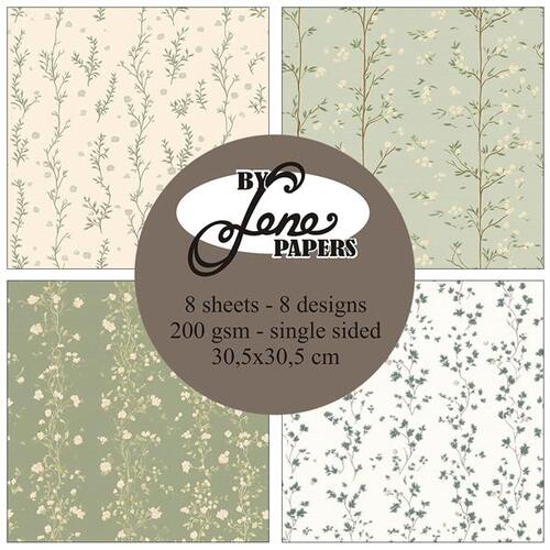 BY Lene Paperpad BLP371 -  Nostalgic Wallpaper 30,5X30,5