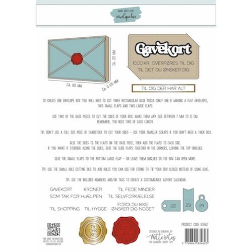 Made with Love dies 63462 - Envelope box
