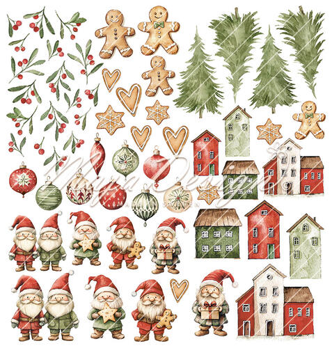 Maja Design - Christmas Wish - 12x12" Collection Pack